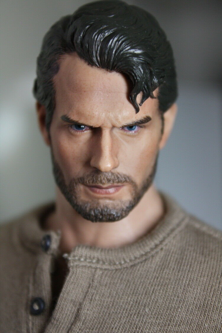 Pedido Cabeza Henry con barba marca custom escala 1/6