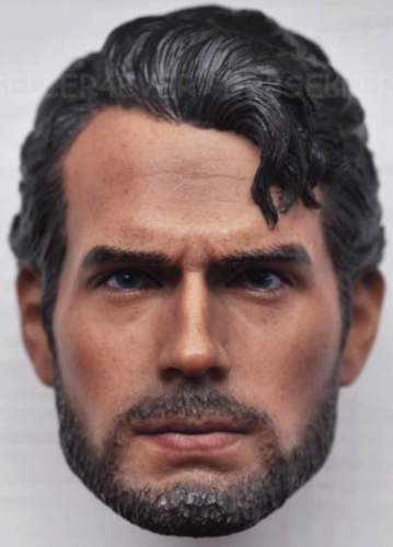 Pedido Cabeza Henry con barba marca custom escala 1/6