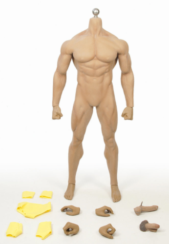 Figura Thunder con cuerpo musculoso marca Phicen TBLeague M34 escala 1/6