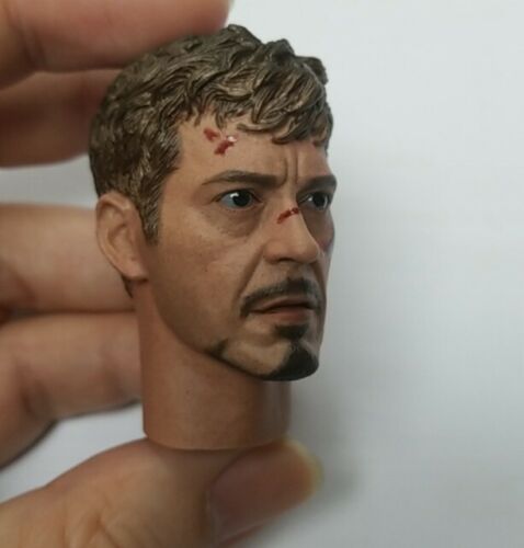 [EN STOCK] Cabeza Tony con daño de batalla Mark5 marca Top escala 1/6