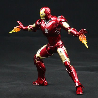 Pedido Figura Iron Man Mark III (versión LED) marca ZD Toys escala pequeña 1/10 (18 cm)