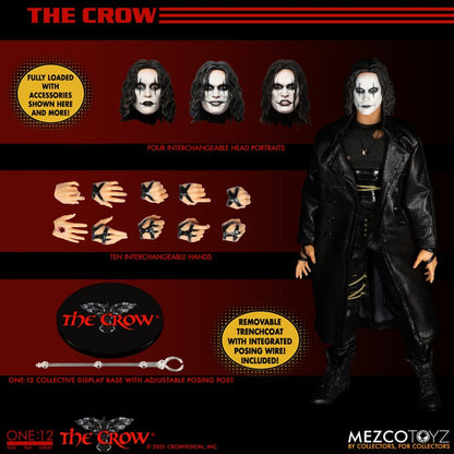 Pedido Figura Erick Draven - The crow - One:12 Collective marca Mezco Toyz 76474 escala pequeña 1/12