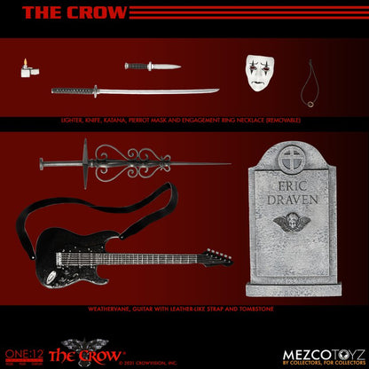 Pedido Figura Erick Draven - The crow - One:12 Collective marca Mezco Toyz 76474 escala pequeña 1/12