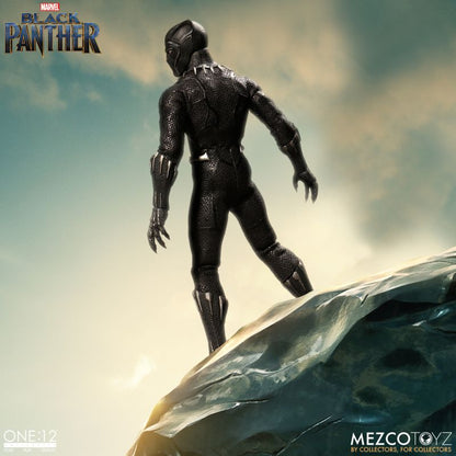 Pedido Figura Black Panther - Marvel - One:12 Collective marca Mezco Toyz 76980 escala pequeña 1/12