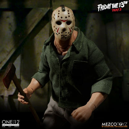 Pedido Figura Jason Voorhees from Friday The 13th Part 3 - One:12 Collective marca Mezco Toyz 77160 escala pequeña 1/12