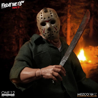 Pedido Figura Jason Voorhees from Friday The 13th Part 3 - One:12 Collective marca Mezco Toyz 77160 escala pequeña 1/12