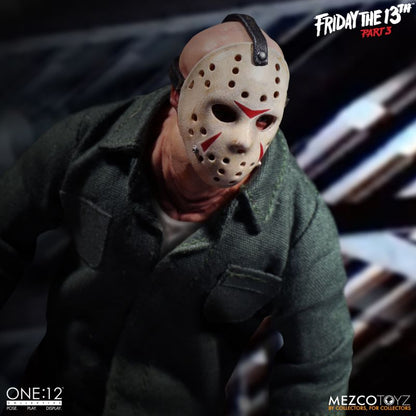 Pedido Figura Jason Voorhees from Friday The 13th Part 3 - One:12 Collective marca Mezco Toyz 77160 escala pequeña 1/12