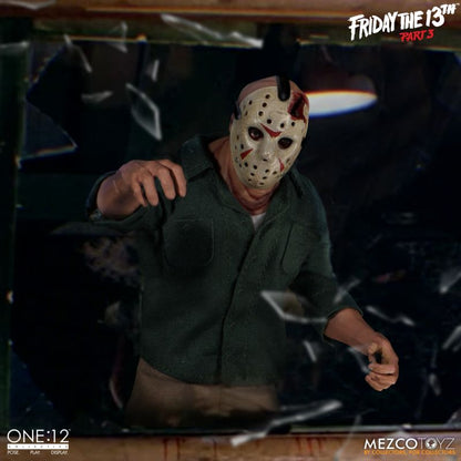 Pedido Figura Jason Voorhees from Friday The 13th Part 3 - One:12 Collective marca Mezco Toyz 77160 escala pequeña 1/12