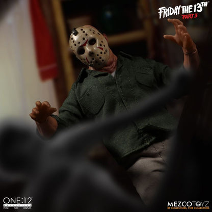 Pedido Figura Jason Voorhees from Friday The 13th Part 3 - One:12 Collective marca Mezco Toyz 77160 escala pequeña 1/12