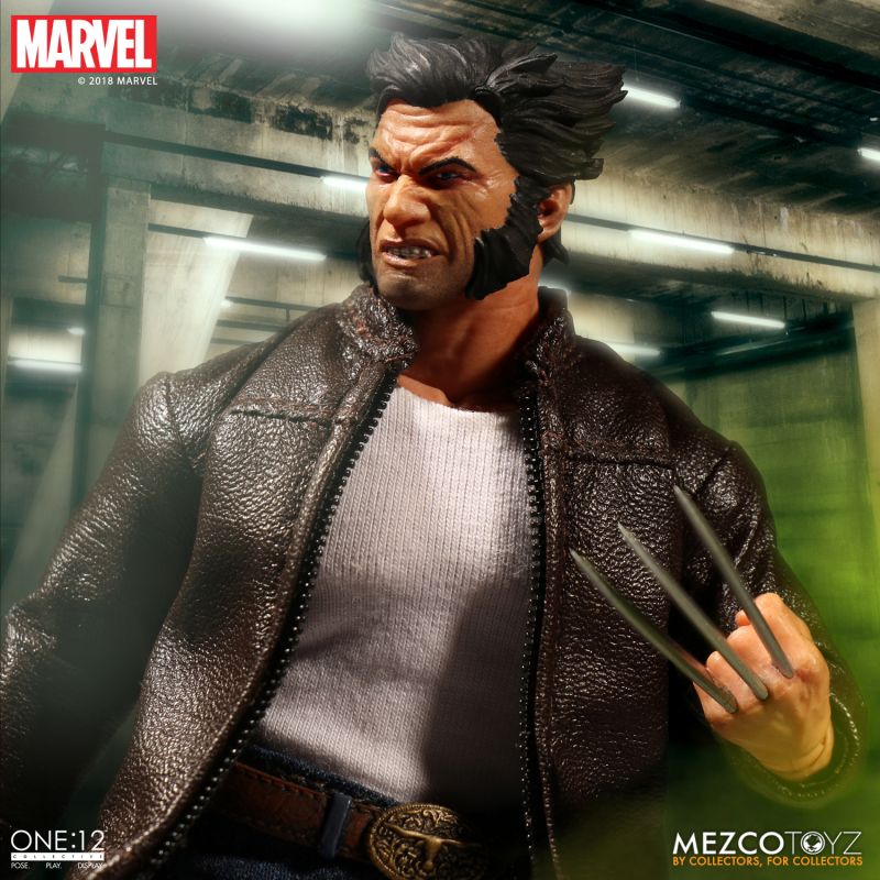 Pedido Figura Logan - Marvel - One:12 Collective marca Mezco Toyz 76534 escala pequeña 1/12