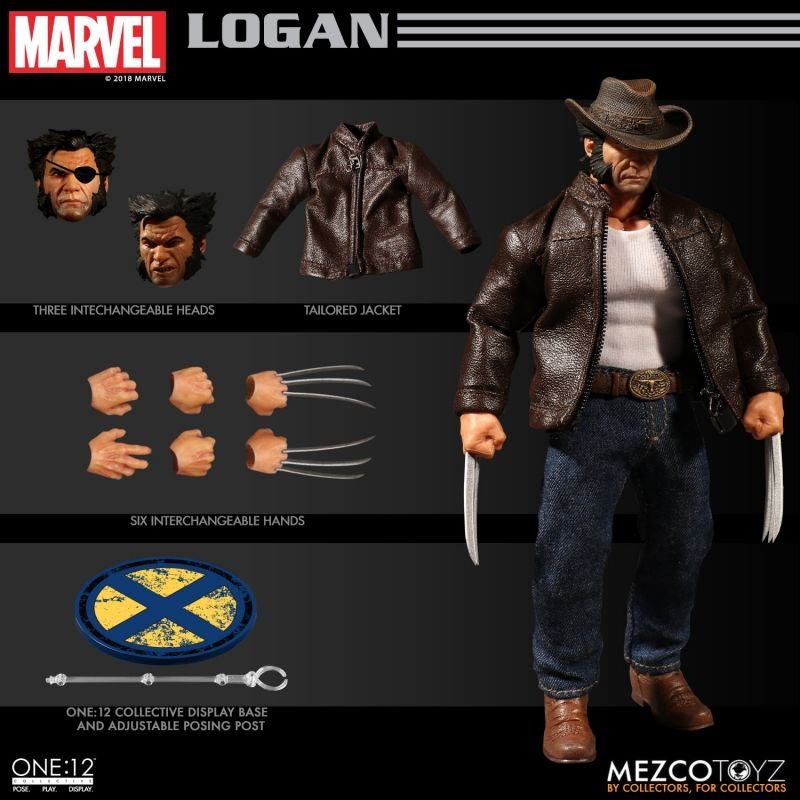 Pedido Figura Logan - Marvel - One:12 Collective marca Mezco Toyz 76534 escala pequeña 1/12