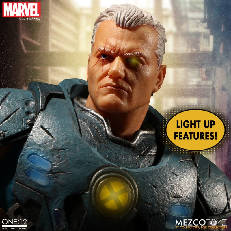 Pedido Figura Cable - Marvel - One:12 Collective marca Mezco Toyz 76860 escala pequeña 1/12