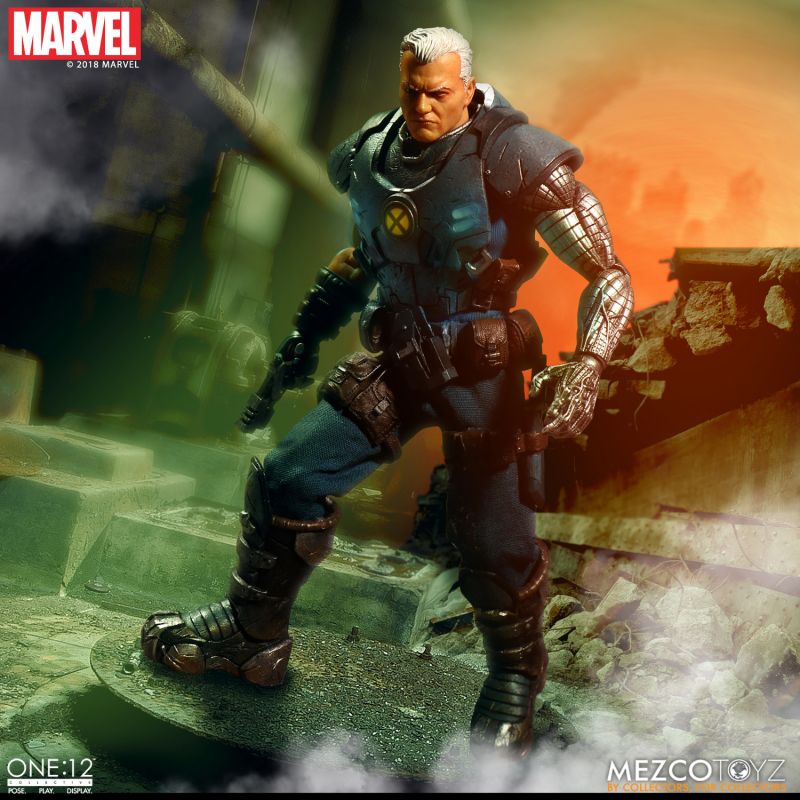 Pedido Figura Cable - Marvel - One:12 Collective marca Mezco Toyz 76860 escala pequeña 1/12