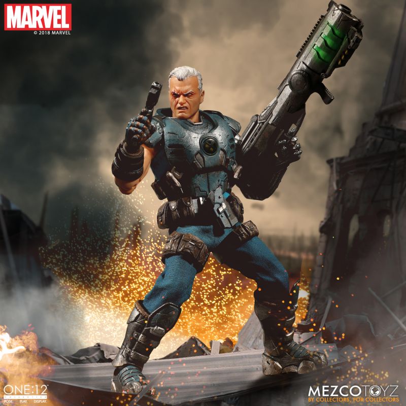 Pedido Figura Cable - Marvel - One:12 Collective marca Mezco Toyz 76860 escala pequeña 1/12