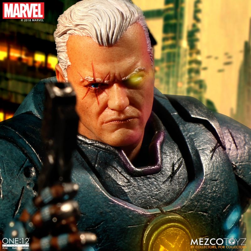 Pedido Figura Cable - Marvel - One:12 Collective marca Mezco Toyz 76860 escala pequeña 1/12