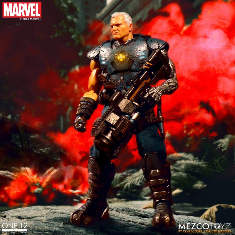 Pedido Figura Cable - Marvel - One:12 Collective marca Mezco Toyz 76860 escala pequeña 1/12