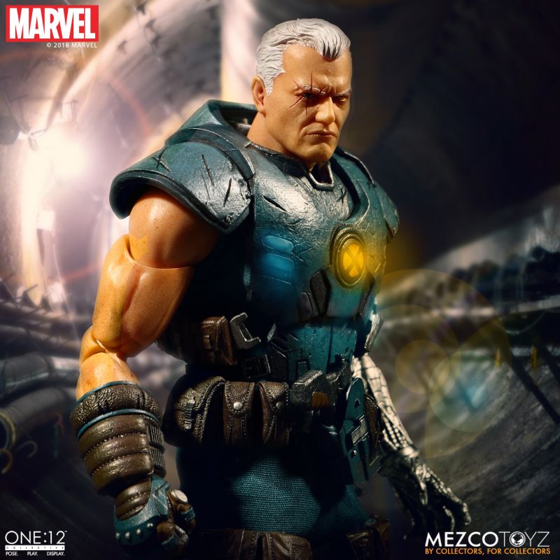 Pedido Figura Cable - Marvel - One:12 Collective marca Mezco Toyz 76860 escala pequeña 1/12